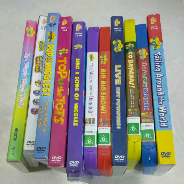 the wiggles dvd, Babies & Kids, Babies & Kids Fashion on Carousell