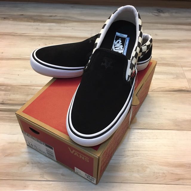 vans x thrasher slip on pro