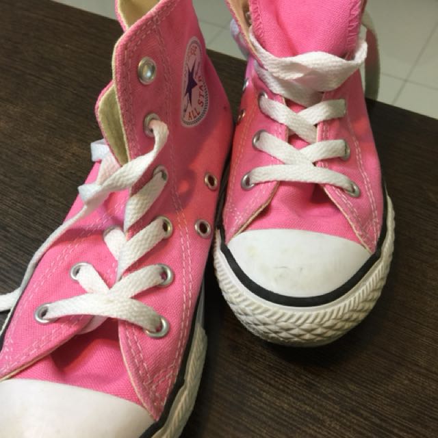 pink converse size 12