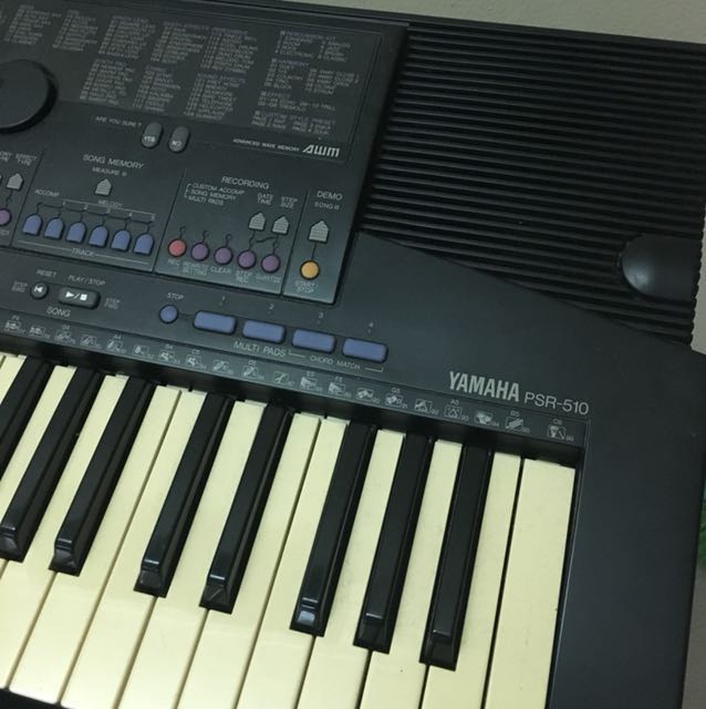 Yamaha Keyboard PSR510, Hobbies & Toys, Music & Media, Musical