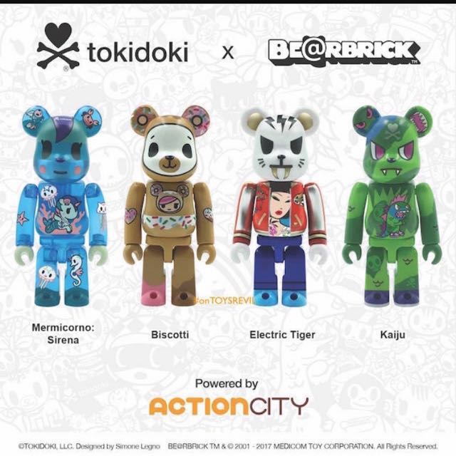 tokidoki bearbrick