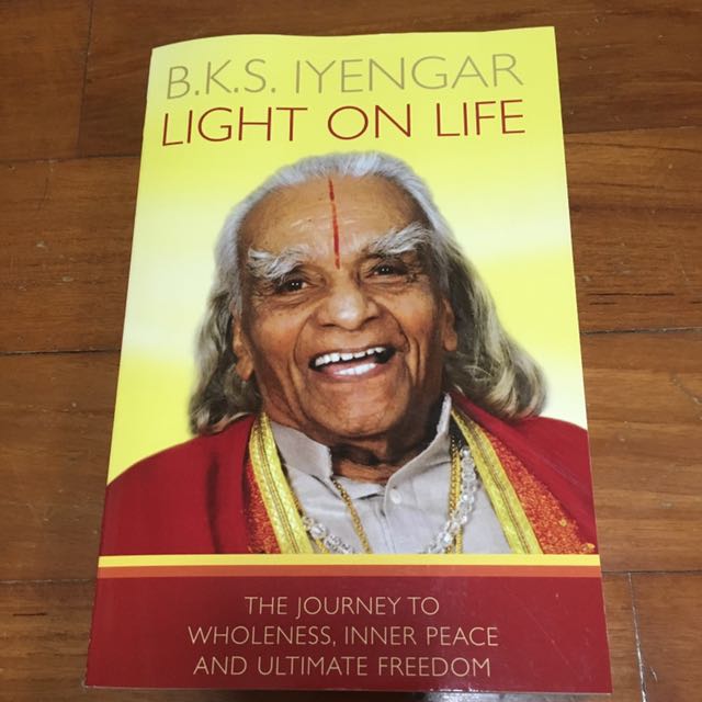 Bn Light On Life By Bks Iyengar Books Stationery Fiction On