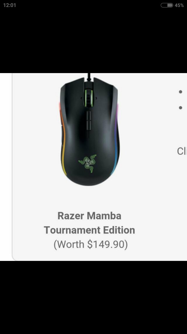 Bnib Razer Blackwidow Chroma And Razer Mamba Tournament Edition Toys Games Video Gaming Gaming Accessories On Carousell