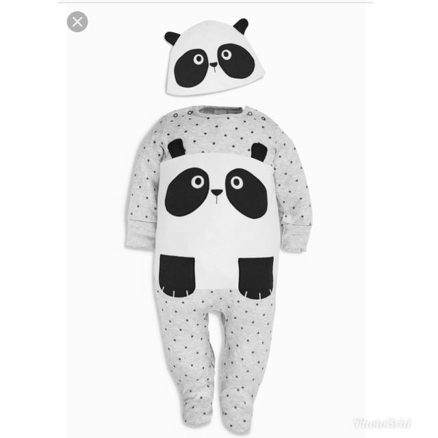 panda sleepsuit