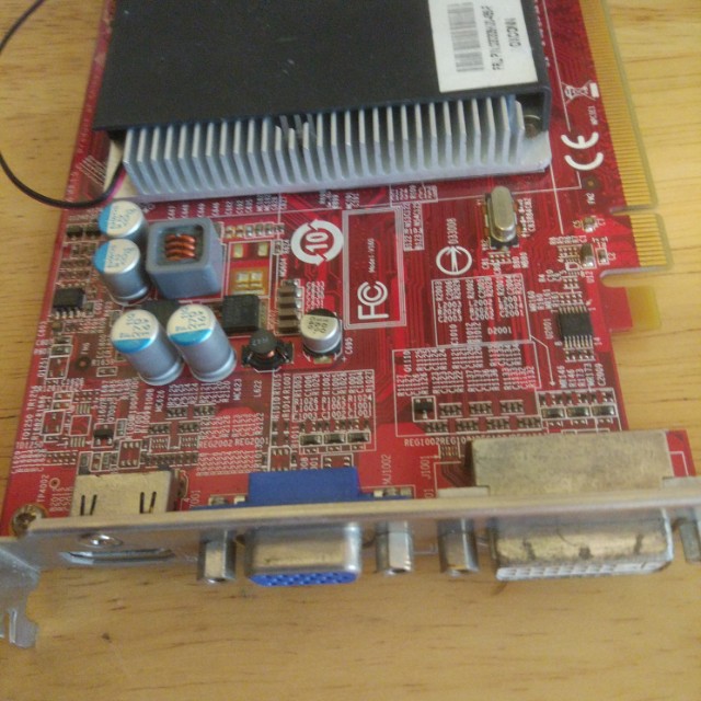 Defective AMD Radeon HD4600 series Graphics Card