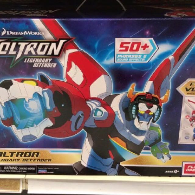 Voltron legendary defender 5 lions bundle set with lights and sounds hot sale