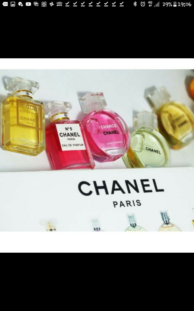 Exlusive Limited Edition Chanel Miniature Perfume Set Health