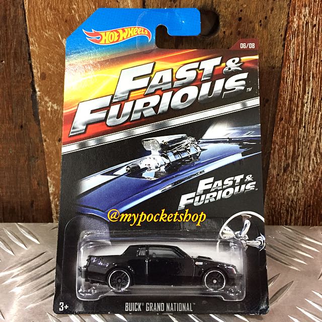 fast and furious grand national hot wheels