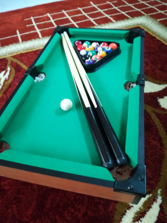 Mini Billiards Pool Tables Sports Other On Carou Mini Billiards Pool Tables Sports