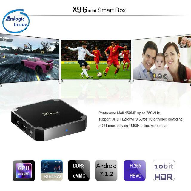 Mini X96 Myiptv Haohd Kodi 17 6 Kodi Krypton 2gb Ram 16 Gb Rom Android 7 Astro Malaysia Tv 3 Indosiar Tv Home Appliances Tv Entertainment Tv Parts Accessories On Carousell