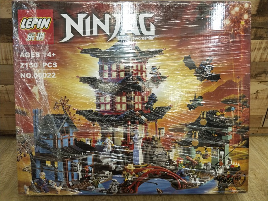 Lepin ninjago top temple of airjitzu