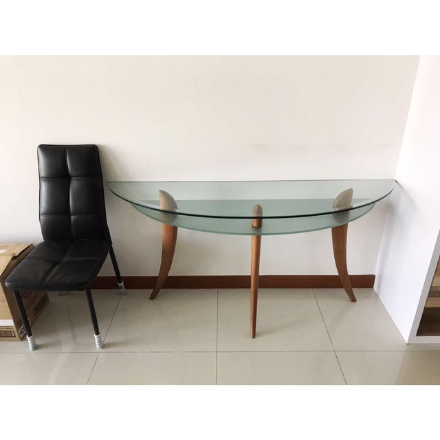 Side Console Table (Category: Tables & Sets) located in Singapore. Submitted by casualcarting (Listing ID 121252427, Image 1). Description: Size (in cm) 160L x 75H.
