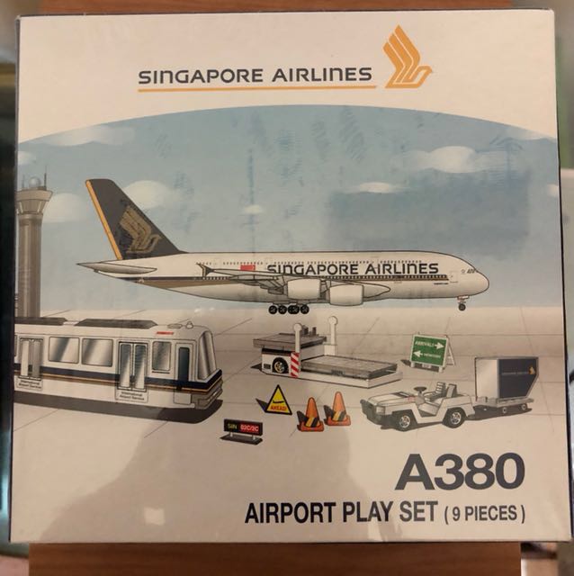 singapore airlines airport playset