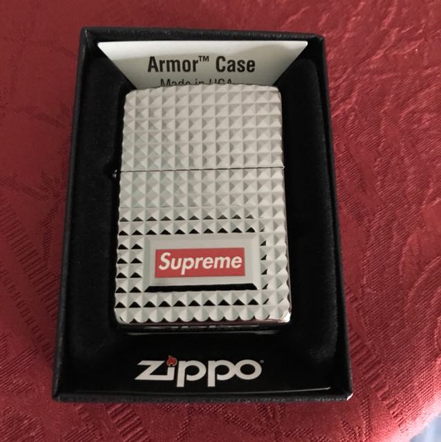 Supreme Zippo Lighter, Everything Else on Carousell