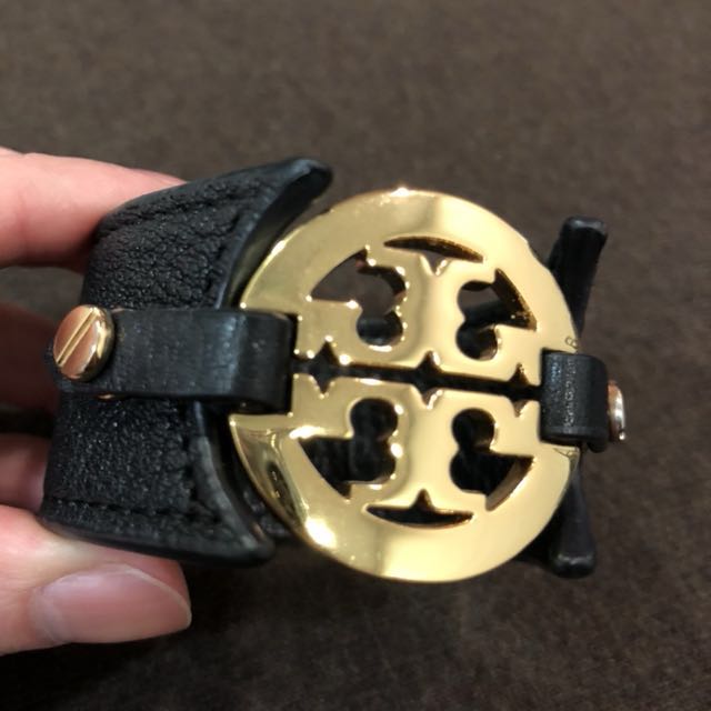 Tory Burch leather bracelet/cuff, Women's Fashion, Watches & Accessories,  Other Accessories on Carousell