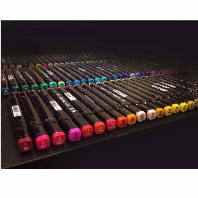 TOUCH THREE MARKER, Hobbies & Toys, Stationery & Craft, Stationery