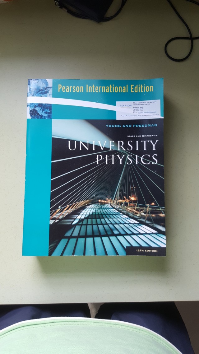 University Physics, Hobbies & Toys, Books & Magazines, Textbooks On ...