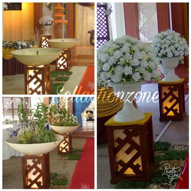 Wedding Decoration Teak Wood Pedestals Furniture Others On
