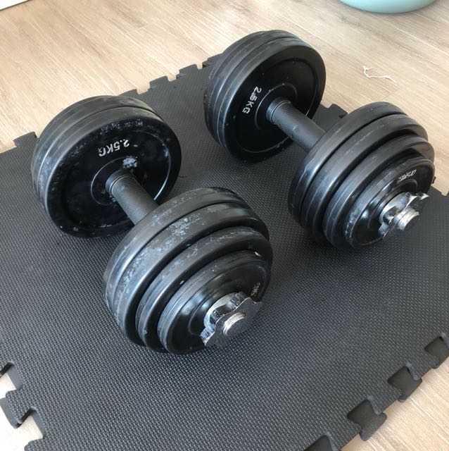 Detachable dumbbells on sale
