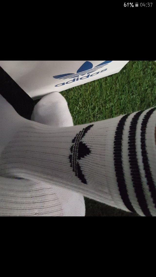 Adidas Crew Socks White Black Available Men s Fashion Tops