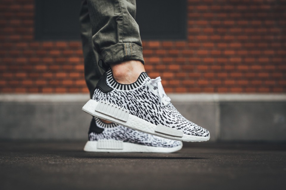 UK9.5 US10 Adidas NMD R1 PK Sashiko White Men s Fashion Footwear Sneakers on Carousell