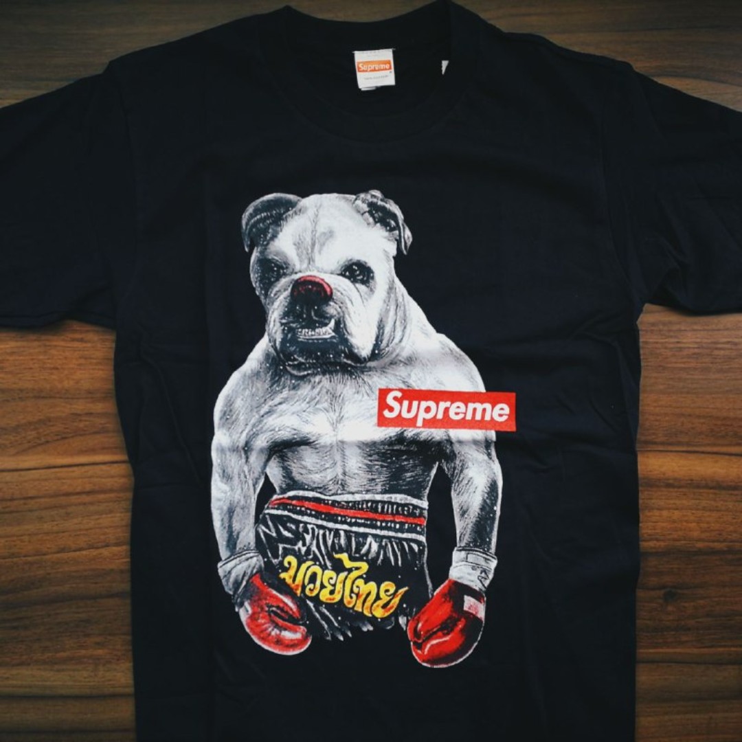Louis Vuitton Supreme Pug Cute T-Shirt - LIMITED EDITION