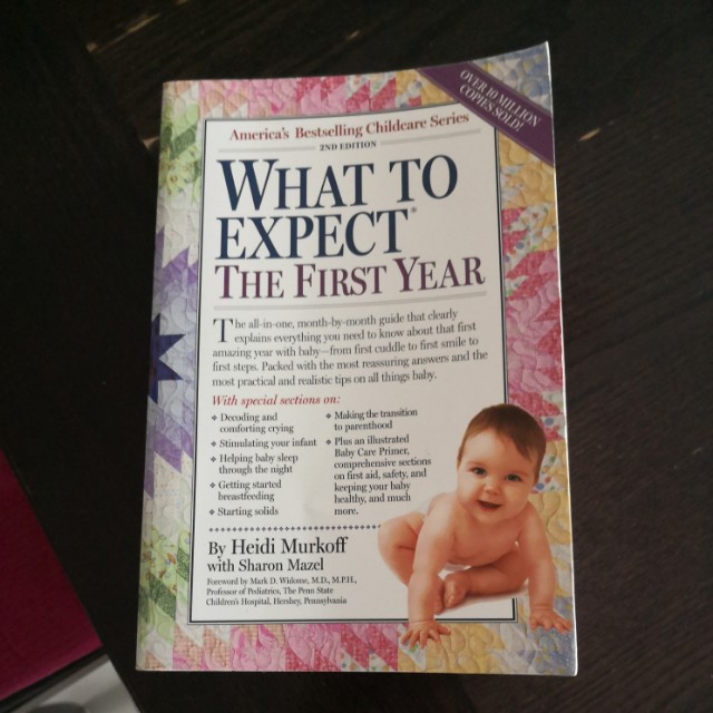 Book what to expect the first year, Babies & Kids, Babies & Kids Fashion on Carousell