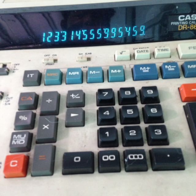 casio dr 8620