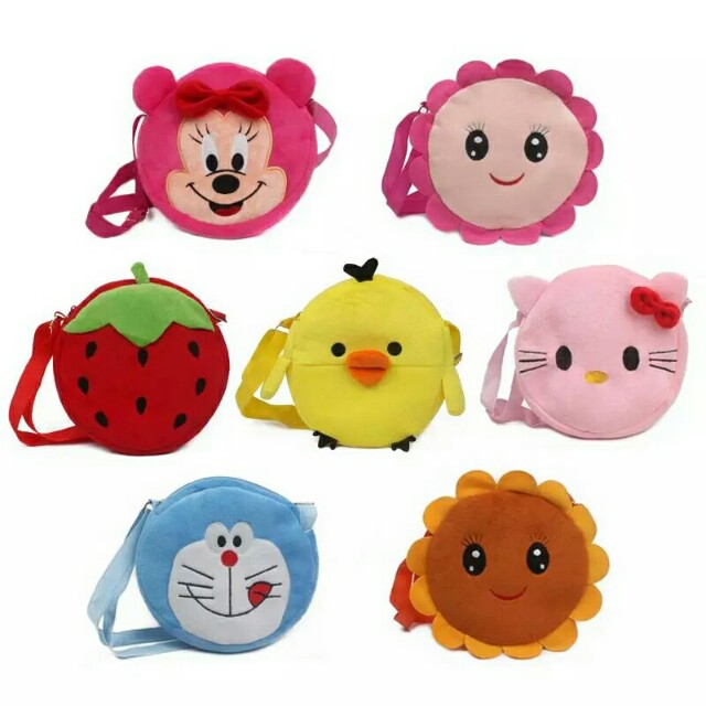 Wallpaper Cute Plush Shoulder Bag For Kids Available Designs Strawberry For Android