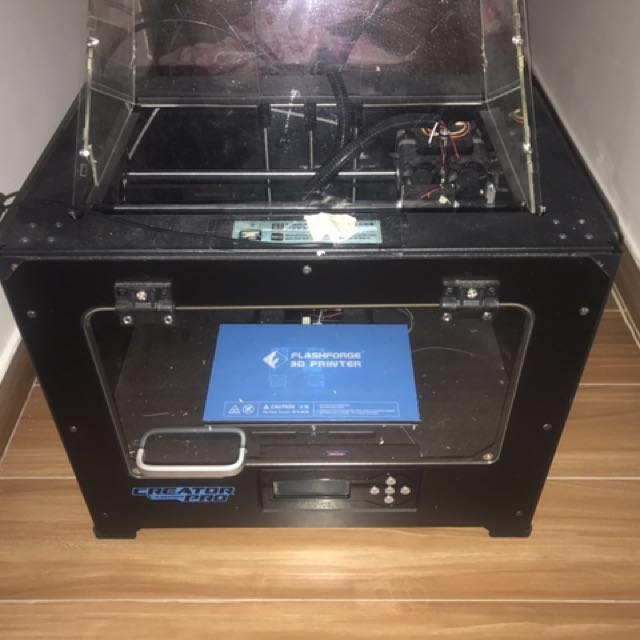 Flashforge Creator Pro 3d Printer Electronics Electronics Gadgets Others On Carousell