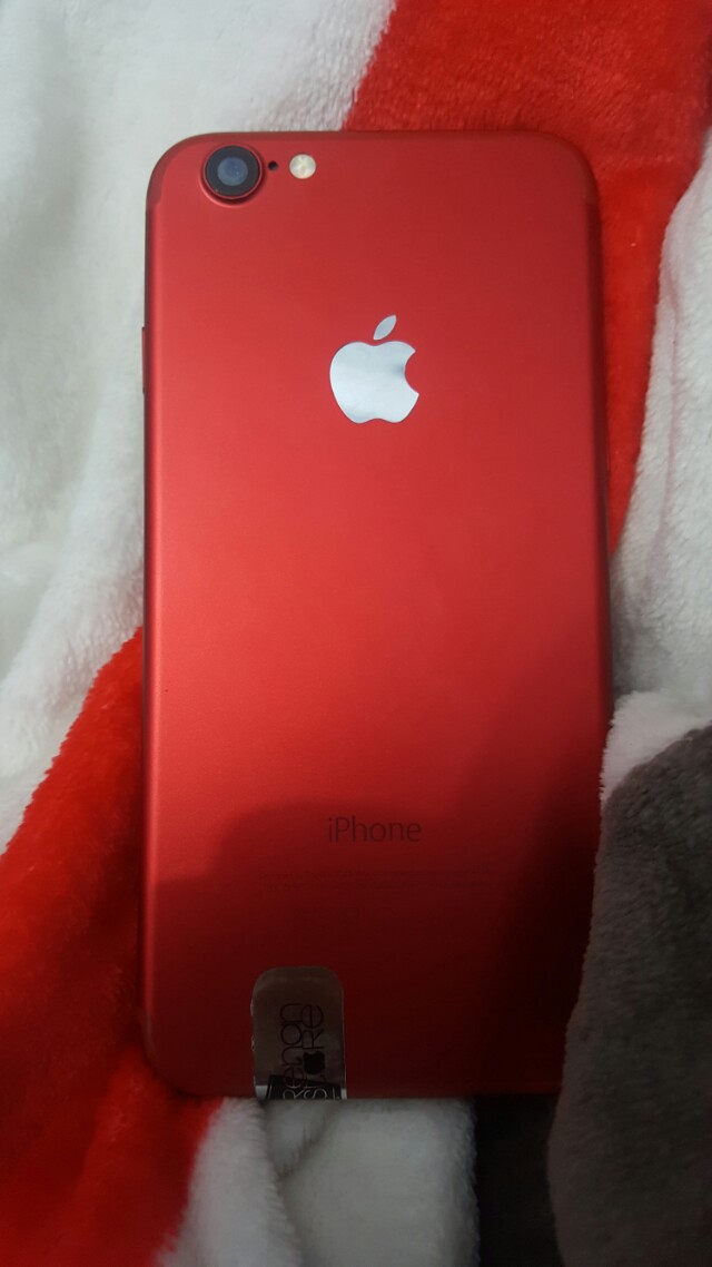 Iphone 6 Red Costtom Mirip Ip 7 Limetted 64 Gb Telepon Seluler Tablet Iphone Iphone 6 Series Di Carousell