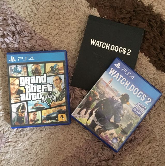 watch dogs 1 and 2 bundle ps4