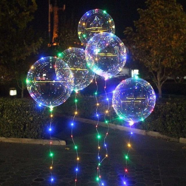 LED balloon with fairy lights PREORDER NOW FOR VDAY!, Hobbies & Toys