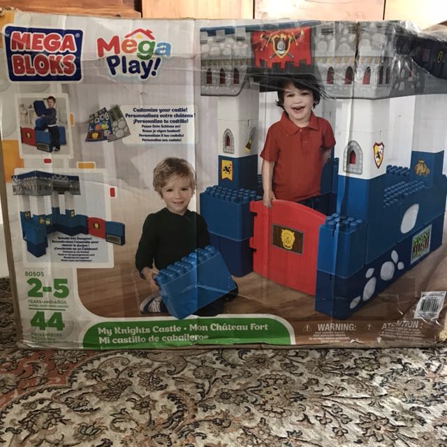 mega bloks my knights castle