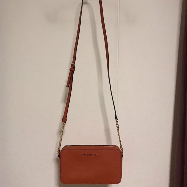 Mk brown sling bag clearance