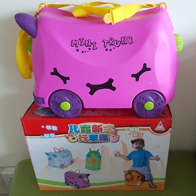Mini Trunki Luggage for kids (Seal Design), Babies u0026 Kids, Babies u0026 Kids  Fashion on Carousell