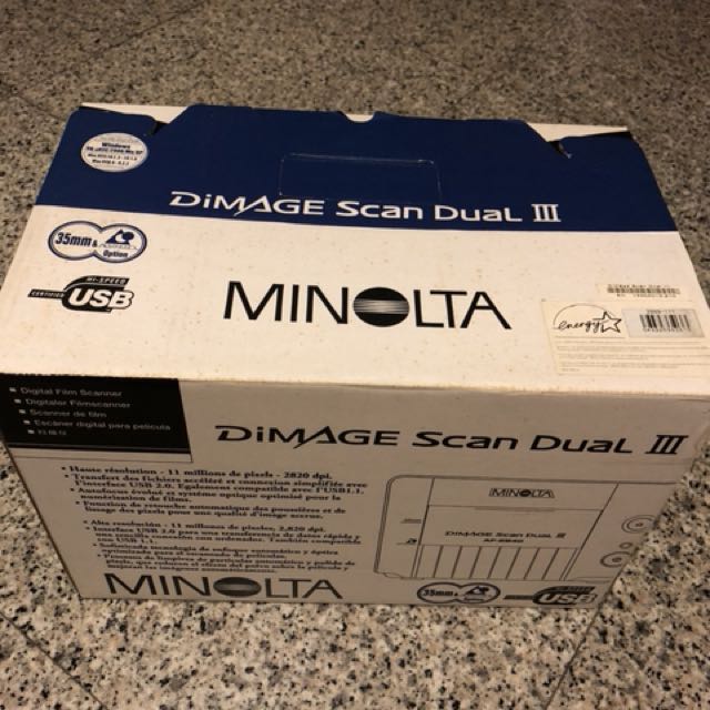 Minolta Dimage Scan Dual III, Photography, Cameras on Carousell