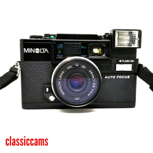 Minolta Hi-matic AF-D 35mm Film Camera, Photography, Cameras on
