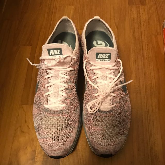 Nike flyknit racer pearl pink top
