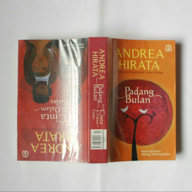 Novel Dwilogi Padang Bulan Padang Bulan Dan Cinta Di Dalam Gelas Andrea Hirata Buku Alat Tulis Buku Di Carousell