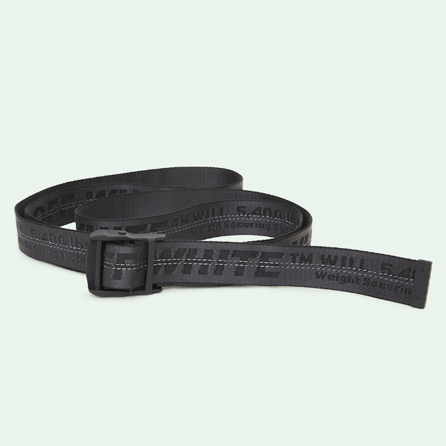 OFF WHITE BLACK INDUSTRIAL BELT, Men's Fashion, Watches & Accessories, Belts  on Carousell