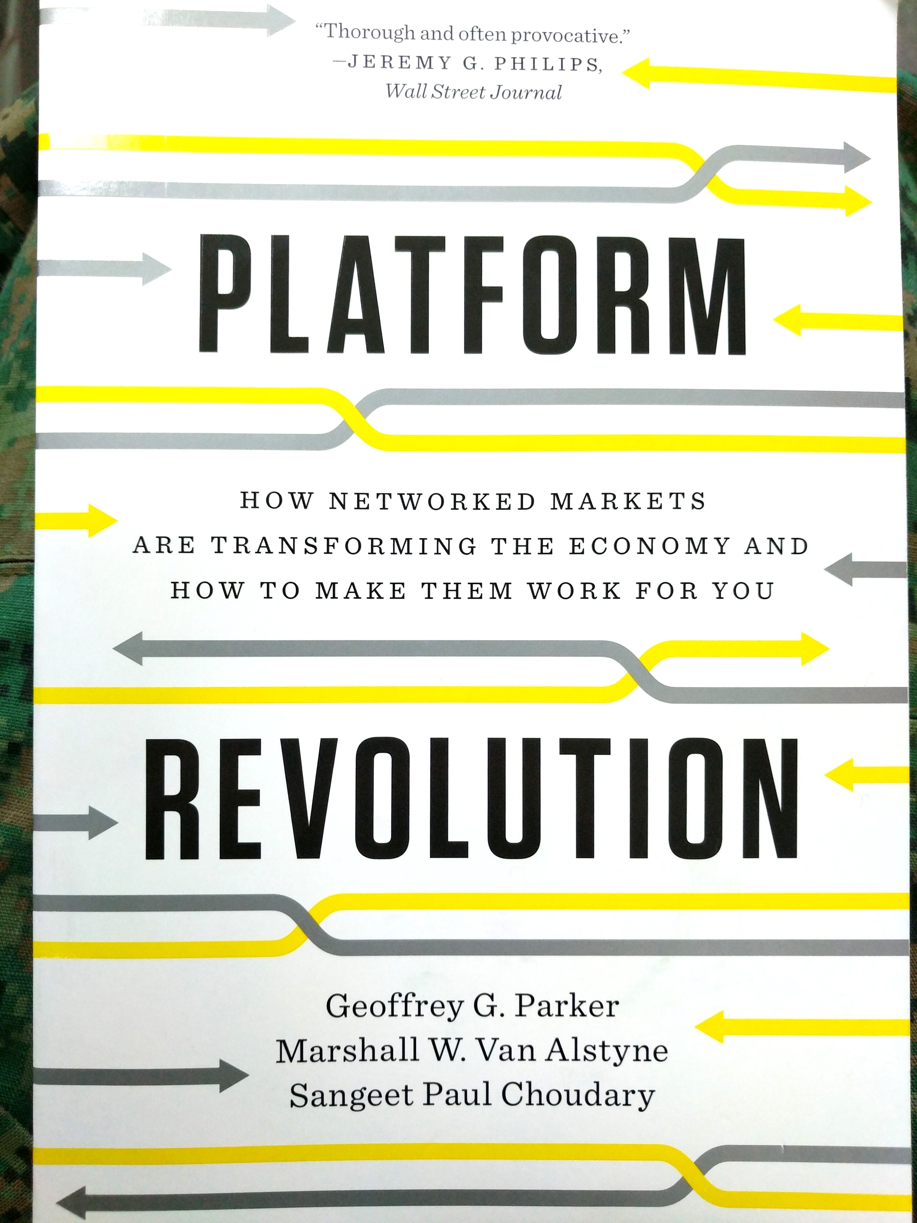 Platform Revolution: Uber. Airbnb. Amazon. Apple. Paypal., Hobbies