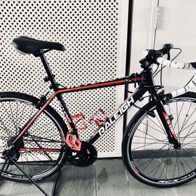 Raleigh Road Bike Sports Equipment Bicycles Parts Bicycles on Carousell