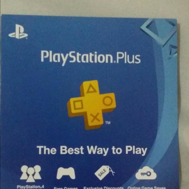 Selling Playstation Plus 3 Months Membership Code At 10 Only Card Expiry March 2019 Toys Games Video Gaming Gaming Accessories On Carousell