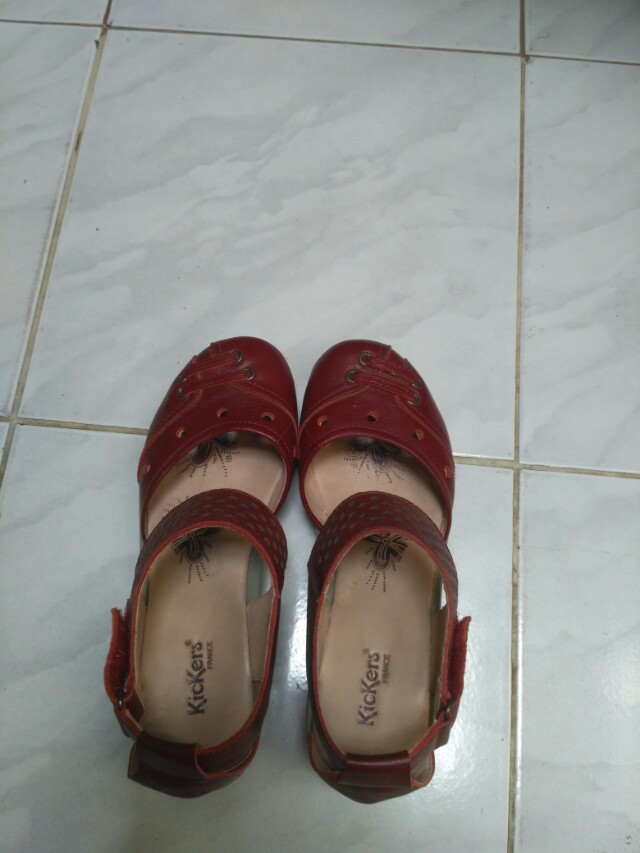 Sepatu Wanita Warna Merah Marun Fesyen Wanita Sepatu Di Carousell