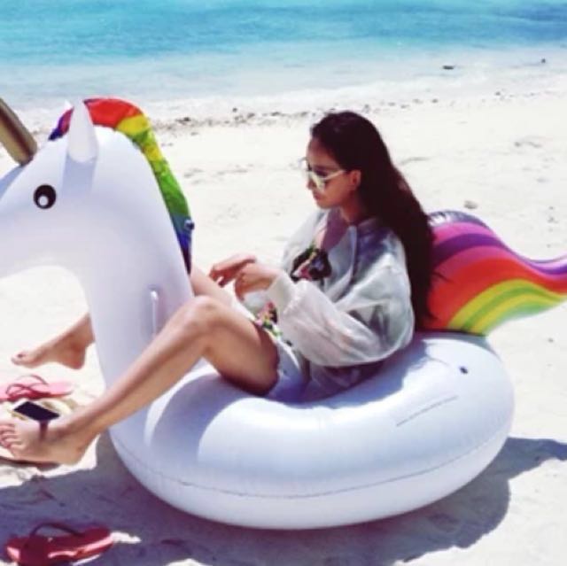 Small Unicorn Float For Rent Babies Kids Toys Walkers On