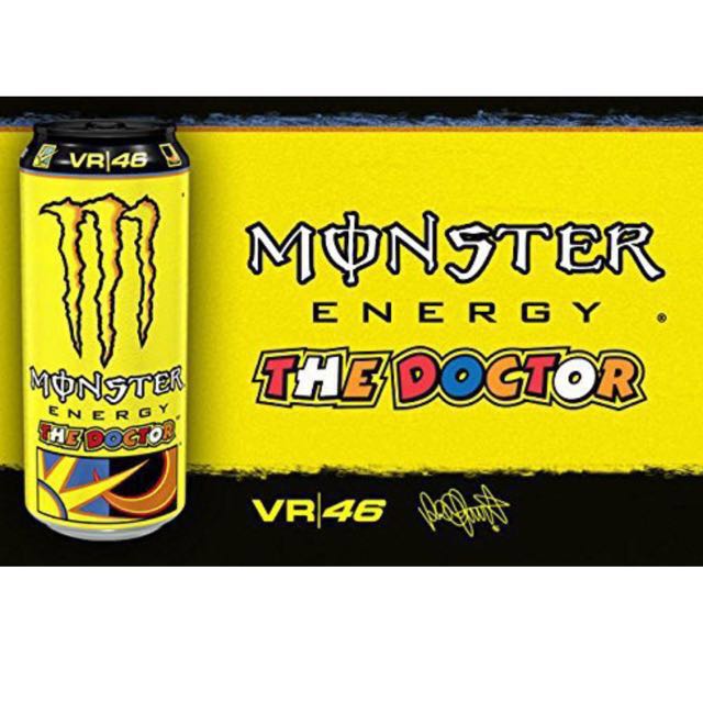 Valentino Rossi Monster Energy Drink The Doctor VR46, Food &