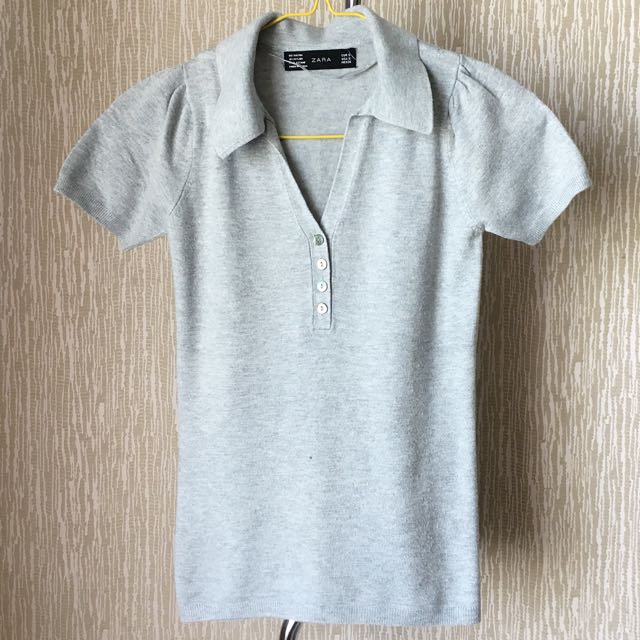 zara polo shirt womens