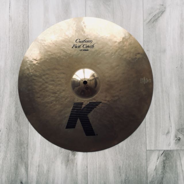 Zildjian k custom fast crash 17 top