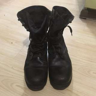 Gibson's Black Combat Boots